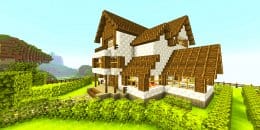 Красивый дом в Minecraft