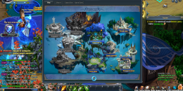 Карта игрового мира Шторм Онлайн
